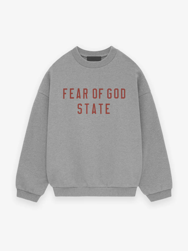 Fleece Crewneck [Dark Heather]